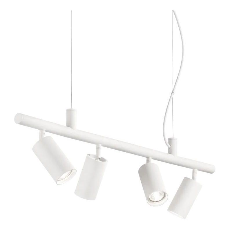 Ideal Lux - LED-kattokruunu johdossa DYNAMITE 4xGU10/7W/230V CRI 90 valkoinen