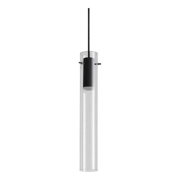 Ideal Lux - LED-kattokruunu johdossa FLAM LED/10W/230V halkaisija 6 cm CRI 90 läpinäkyvä