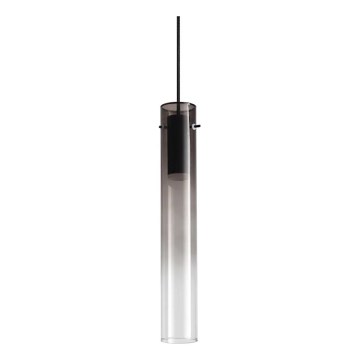 Ideal Lux - LED-kattokruunu johdossa FLAM LED/10W/230V halkaisija 6 cm CRI 90 savuinen