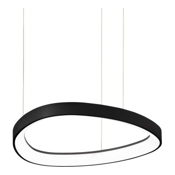 Ideal Lux - LED-kattokruunu johdossa GEMINI LED/38W/230V halkaisija 42,5 cm CRI 90 musta