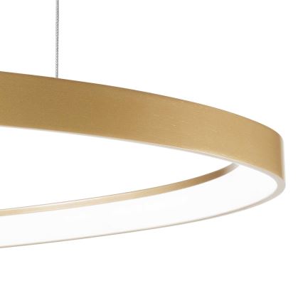 Ideal Lux - LED-kattokruunu johdossa GEMINI LED/59W/230V halkaisija 81 cm CRI 90 kulta