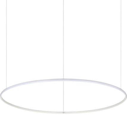Ideal Lux - LED-kattokruunu johdossa HULAHOOP LED/46W/230V 3000K halkaisija 100 cm CRI 90 valkoinen