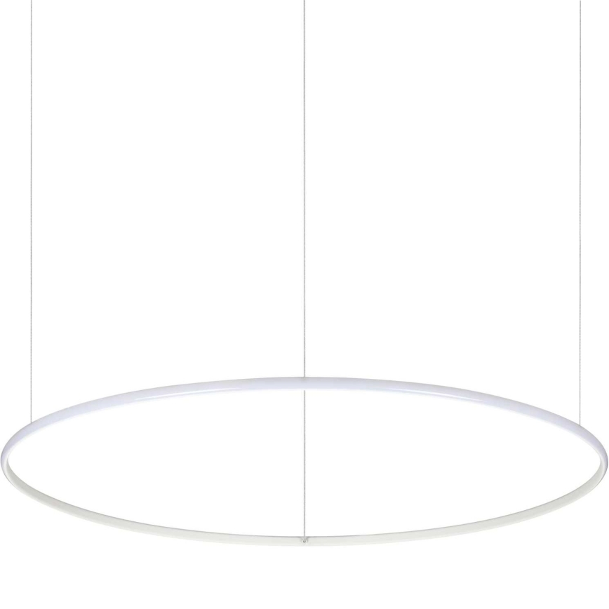 Ideal Lux - LED-kattokruunu johdossa HULAHOOP LED/46W/230V 3000K halkaisija 100 cm CRI 90 valkoinen