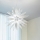 Ideal Lux - LED-kattokruunu johdossa LEAVES 12xG9/3W/230V halkaisija 80 cm valkoinen