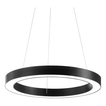 Ideal Lux - LED-kattokruunu johdossa ORACLE LED/28W/230V 3000K halkaisija 50 cm CRI 90 musta