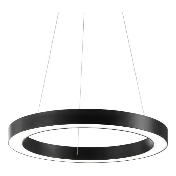 Ideal Lux - LED-kattokruunu johdossa ORACLE LED/28W/230V 3000K halkaisija 50 cm CRI 90 musta
