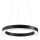 Ideal Lux - LED-kattokruunu johdossa ORACLE LED/28W/230V 3000K halkaisija 50 cm CRI 90 musta