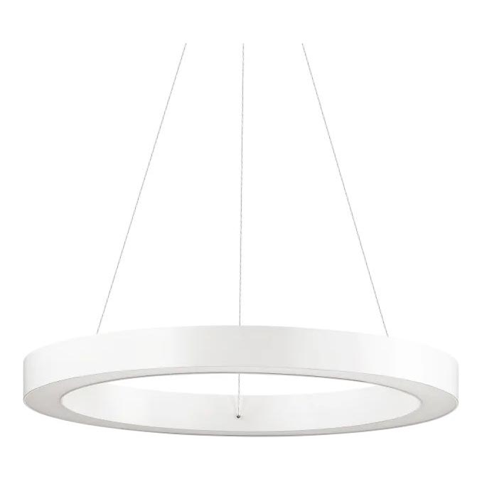 Ideal Lux - LED-kattokruunu johdossa ORACLE LED/28W/230V 3000K halkaisija 50 cm CRI 90 valkoinen
