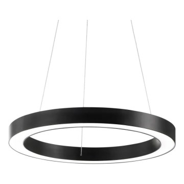 Ideal Lux - LED-kattokruunu johdossa ORACLE LED/33W/230V 3000K halkaisija 60 cm CRI 90 musta