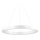 Ideal Lux - LED-kattokruunu johdossa ORACLE LED/33W/230V 3000K halkaisija 60 cm CRI 90 valkoinen