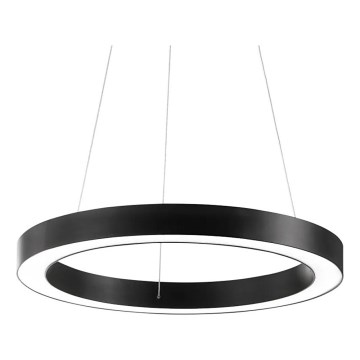 Ideal Lux - LED-kattokruunu johdossa ORACLE LED/35W/230V 3000K halkaisija 70 cm CRI 90 musta