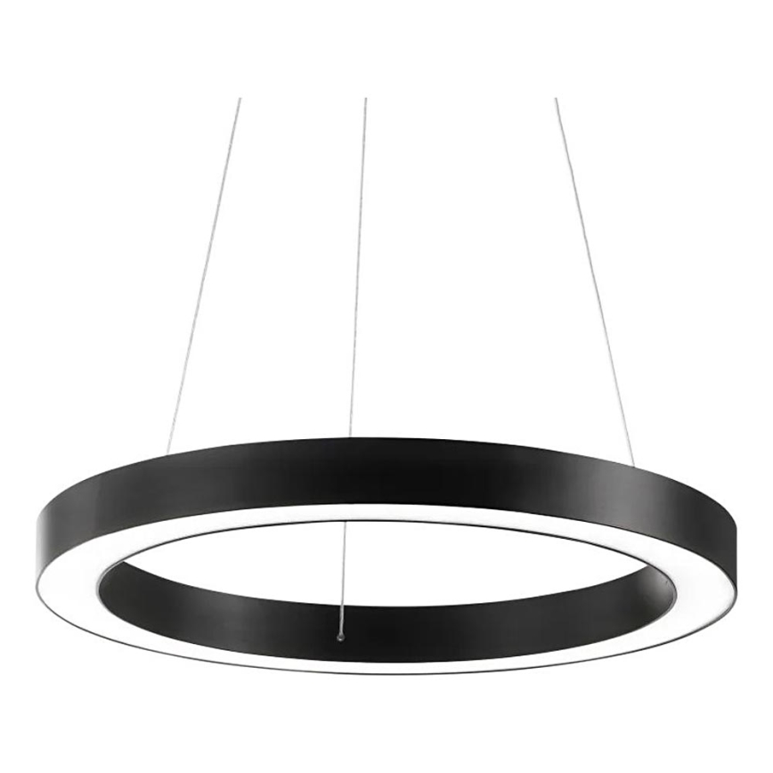 Ideal Lux - LED-kattokruunu johdossa ORACLE LED/35W/230V 3000K halkaisija 70 cm CRI 90 musta