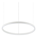 Ideal Lux - LED-kattokruunu johdossa ORACLE SLIM LED/29W/230V 2700K halkaisija 50 cm valkoinen