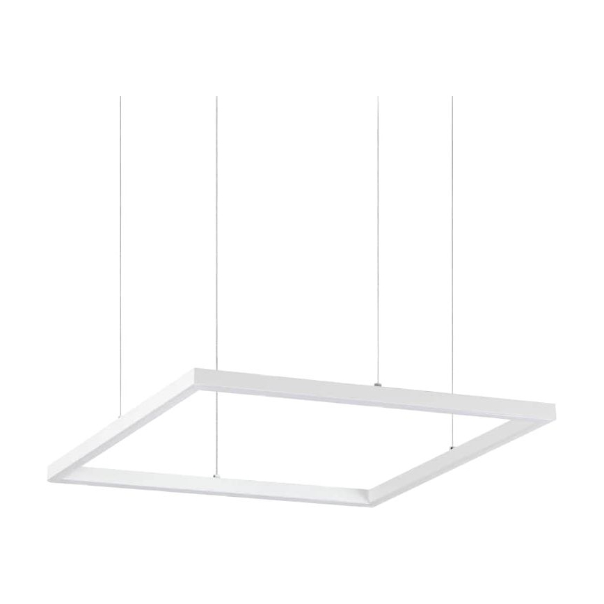 Ideal Lux - LED-kattokruunu johdossa ORACLE SLIM LED/33W/230V 3000K 50x50 cm valkoinen