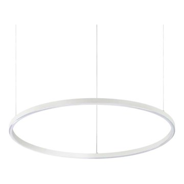 Ideal Lux - LED-kattokruunu johdossa ORACLE SLIM LED/37W/230V 2700K halkaisija 70,5 cm valkoinen