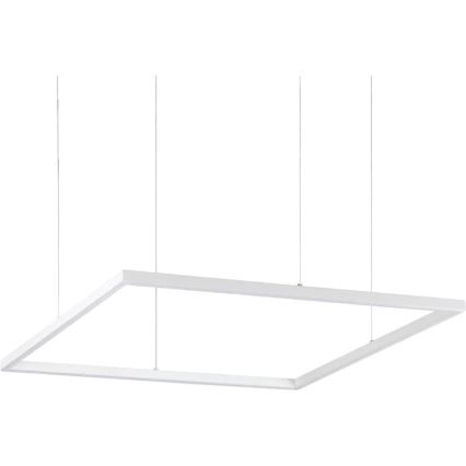 Ideal Lux - LED-kattokruunu johdossa ORACLE SLIM LED/41W/230V 3000K 70x70 cm valkoinen