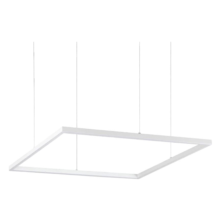 Ideal Lux - LED-kattokruunu johdossa ORACLE SLIM LED/41W/230V 3000K 70x70 cm valkoinen