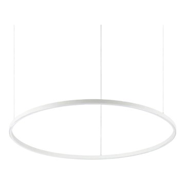 Ideal Lux - LED-kattokruunu johdossa ORACLE SLIM LED/53W/230V 2700K halkaisija 90 cm valkoinen