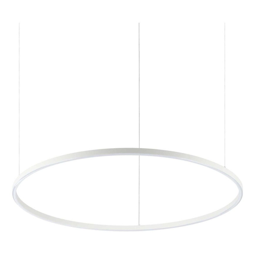 Ideal Lux - LED-kattokruunu johdossa ORACLE SLIM LED/55W/230V 4000K halkaisija 90 cm valkoinen