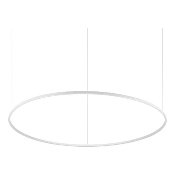 Ideal Lux - LED-kattokruunu johdossa ORACLE SLIM LED/89W/230V 3000K halkaisija 150 cm valkoinen