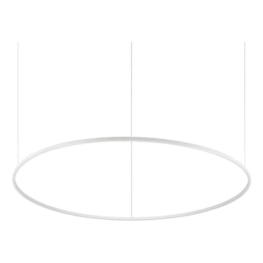 Ideal Lux - LED-kattokruunu johdossa ORACLE SLIM LED/89W/230V 4000K halkaisija 150 cm valkoinen