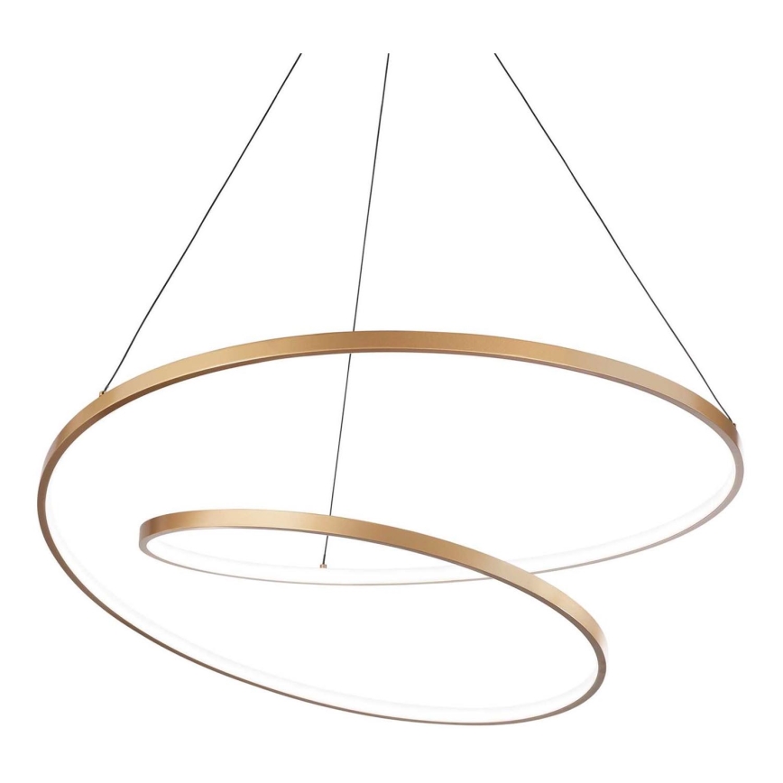 Ideal Lux - LED-kattokruunu johdossa OZ LED/52W/230V halkaisija 80 cm CRI 90 kulta