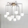 Ideal Lux - LED-kattokruunu johdossa RHAPSODY 12xG9/3W/230V messinki