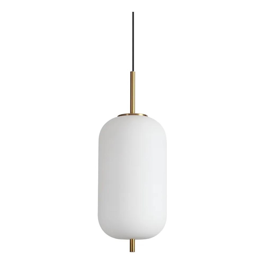 Ideal Lux - LED-kattokruunu johdossa UMILE LED/20W/230V halkaisija 22 cm CRI 90 messinki/valkoinen