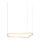 Ideal Lux - LED-kattokruunu johdossa WAVES LED/45W/230V CRI 90 messinki