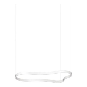 Ideal Lux - LED-kattokruunu johdossa WAVES LED/45W/230V CRI 90 valkoinen