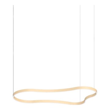Ideal Lux - LED-kattokruunu johdossa WAVES LED/54W/230V CRI 90 messinki