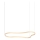 Ideal Lux - LED-kattokruunu johdossa WAVES LED/54W/230V CRI 90 messinki