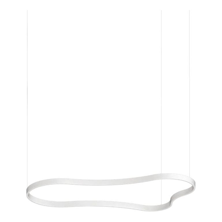 Ideal Lux - LED-kattokruunu johdossa WAVES LED/54W/230V CRI 90 valkoinen