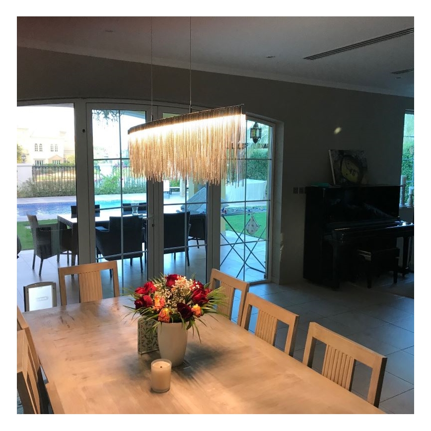 Ideal Lux - LED-kattokruunu narussa VERSUS LED/43,2W/230V