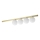 Ideal Lux - LED-kattovalaisin BINOMIO 4xG9/3W/230V kulta