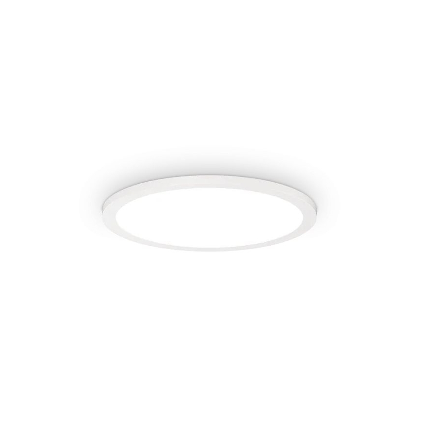 Ideal Lux - LED-kattovalaisin FLY LED/18W/230V 2700K halkaisija 35 cm CRI 90 IP40 valkoinen