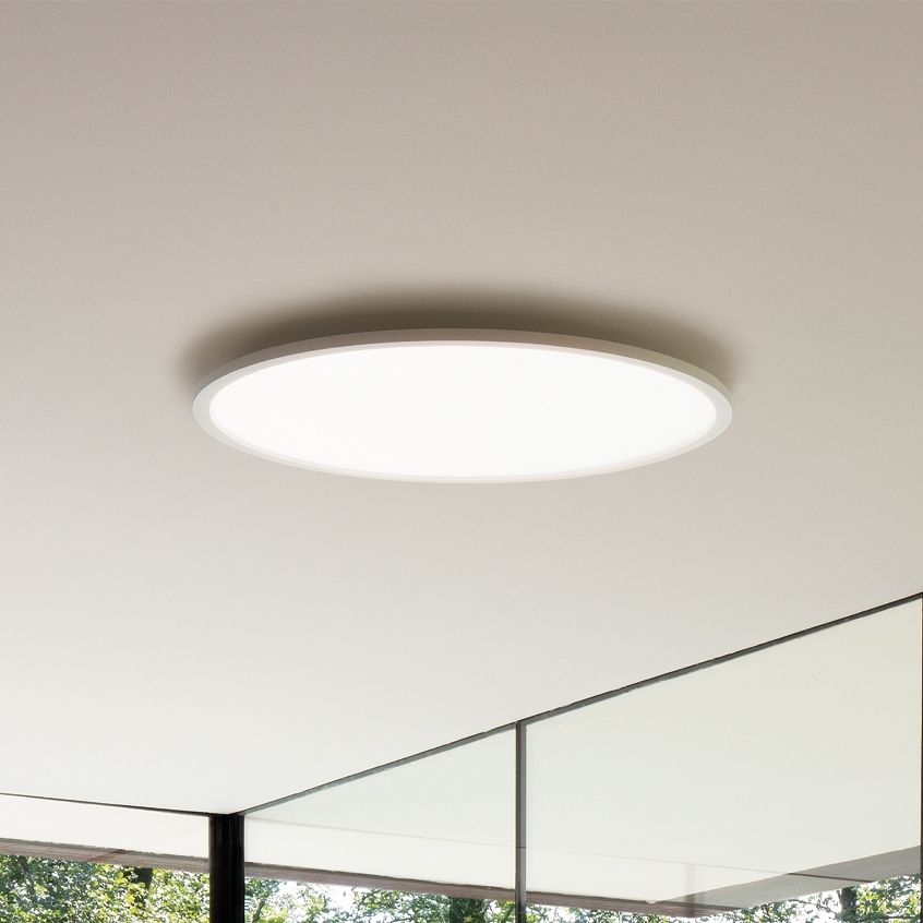 Ideal Lux - LED-kattovalaisin FLY LED/68W/230V 2700K halkaisija 90 cm CRI 90 IP40 valkoinen