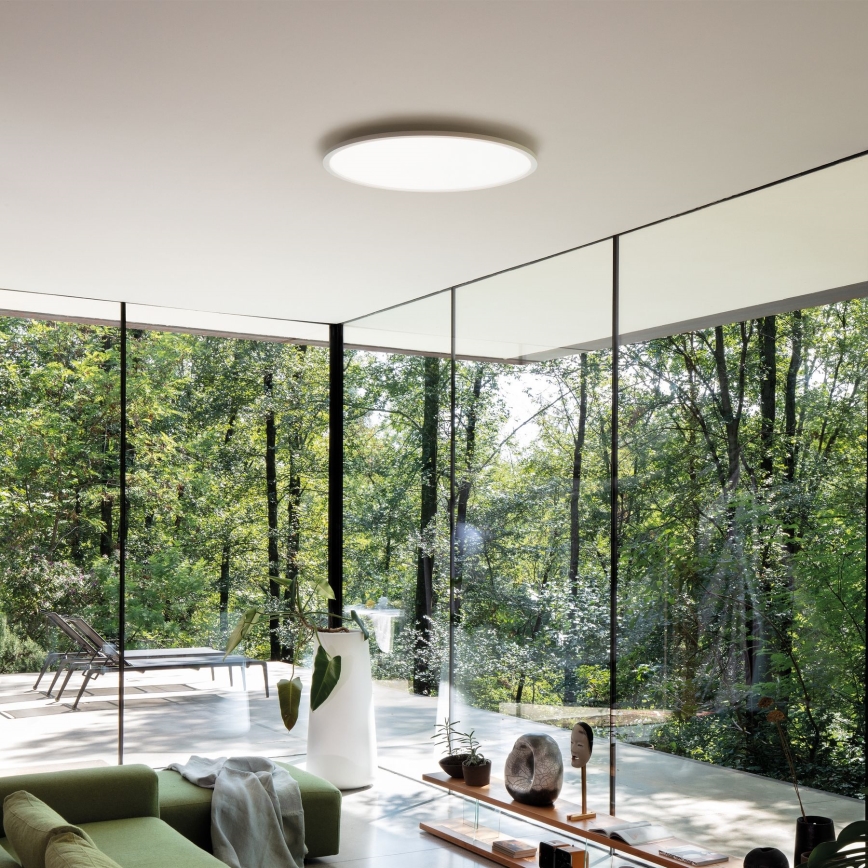 Ideal Lux - LED-kattovalaisin FLY LED/68W/230V 2700K halkaisija 90 cm CRI 90 IP40 valkoinen