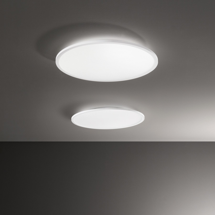 Ideal Lux - LED-kattovalaisin FLY LED/68W/230V 2700K halkaisija 90 cm CRI 90 IP40 valkoinen