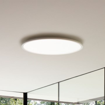 Ideal Lux - LED-kattovalaisin FLY LED/68W/230V 3000K halkaisija 90 cm CRI 90 IP40 valkoinen