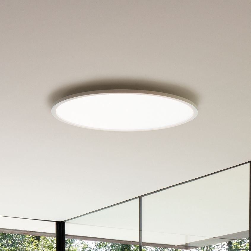 Ideal Lux - LED-kattovalaisin FLY LED/68W/230V 3000K halkaisija 90 cm CRI 90 IP40 valkoinen