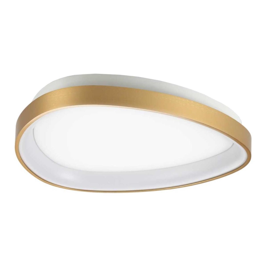 Ideal Lux - LED-kattovalaisin GEMINI LED/23W/230V halkaisija 42,5 cm CRI 90 kulta