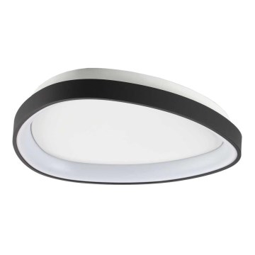 Ideal Lux - LED-kattovalaisin GEMINI LED/23W/230V halkaisija 42,5 cm CRI 90 musta