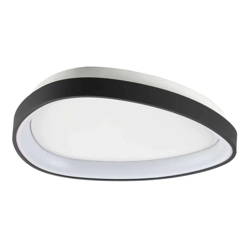 Ideal Lux - LED-kattovalaisin GEMINI LED/23W/230V halkaisija 42,5 cm CRI 90 musta