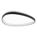 Ideal Lux - LED-kattovalaisin GEMINI LED/30W/230V halkaisija 61 cm CRI 90 musta
