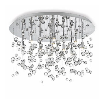 Ideal Lux - LED-kattovalaisin NEVE 8xG9/3W/230V halkaisija 40,5 cm kiiltävä kromi