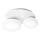 Ideal Lux - LED-kattovalaisin NINFEA 2xGX53/9W/230V valkoinen