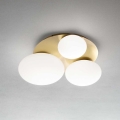 Ideal Lux - LED-kattovalaisin NINFEA 3xGX53/9W/230V kulta