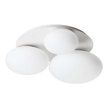 Ideal Lux - LED-kattovalaisin NINFEA 3xLED/9W/230V valkoinen