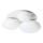 Ideal Lux - LED-kattovalaisin NINFEA 3xLED/9W/230V valkoinen